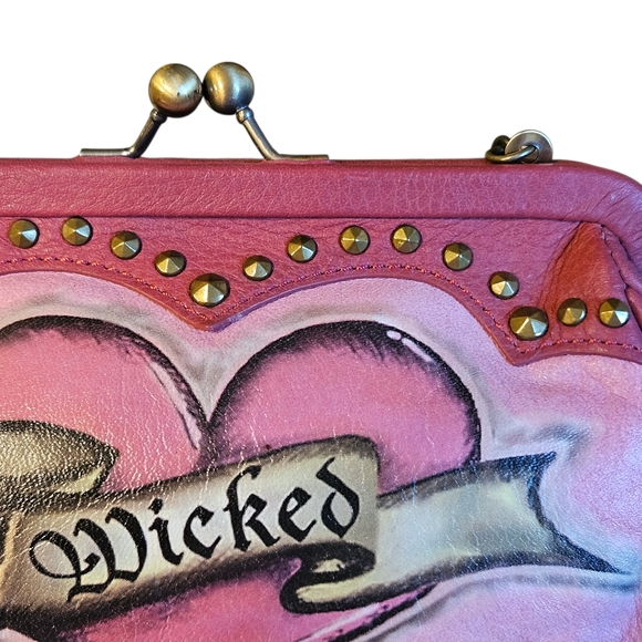 😈WICKED NWT Y2K VINTAGE Isabella Fiore Mini Purse Bag - NWT😈 - Picture 14 of 17